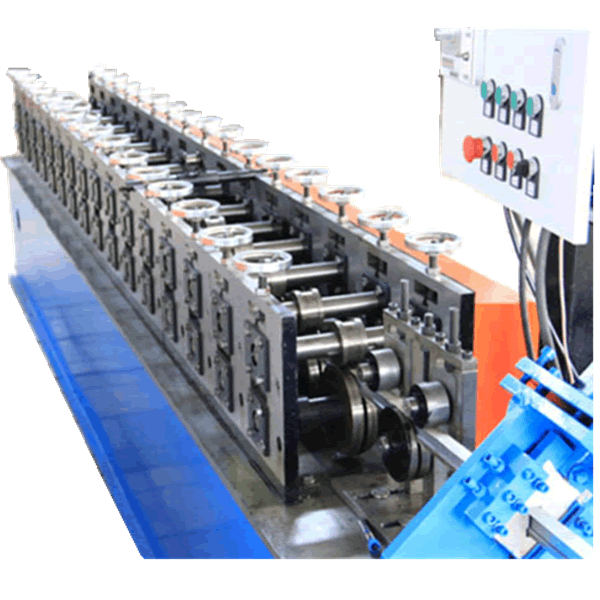 Half automatic Tee bar roll forming machine for various types ceiling Tee bar