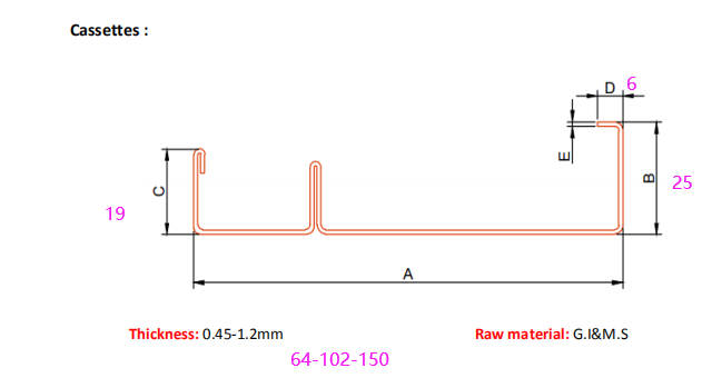 Shaft of wall GH panel roll forming machine