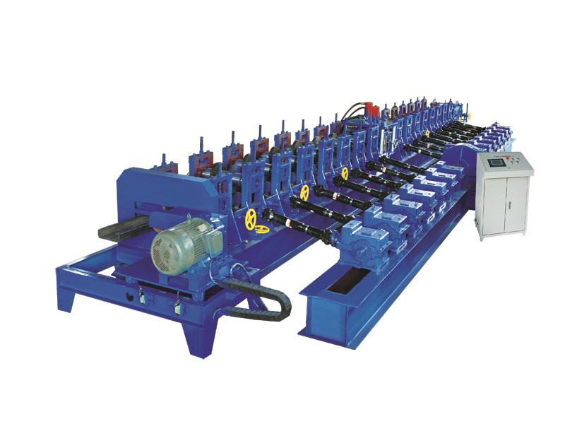 C purline from 80 to 400mm rolling forming machine with different embossing ribs