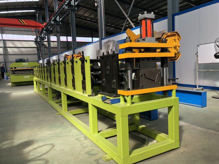 V Shaped Equal Angle Roof Roll Forming Machine FHA Profile Ridge Cap Roof Accessories Roll Former