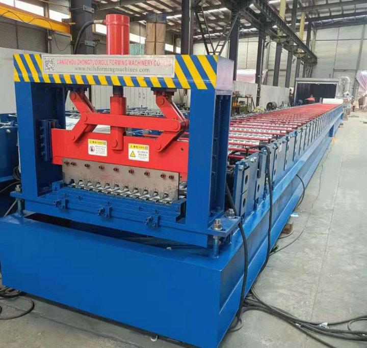 floor deck roll forming machine