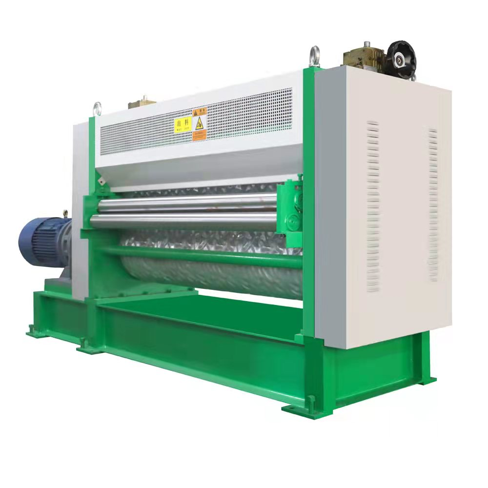 Mirror Metal steel water ripples metal sheet embossing machine