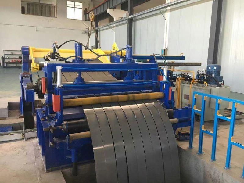Hydraulic slitting line