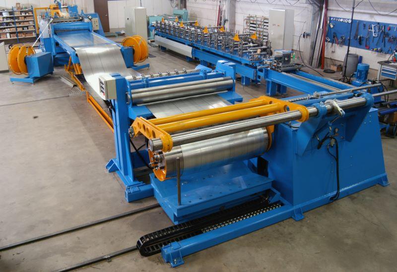 high speed slitting machine line