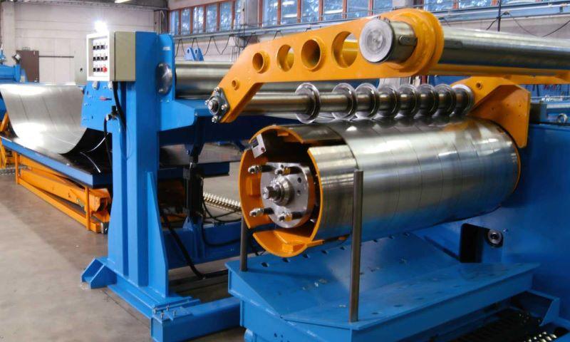 metal slitting line machine