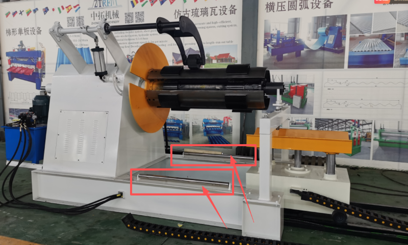 Hydraulic De-Coiler 7