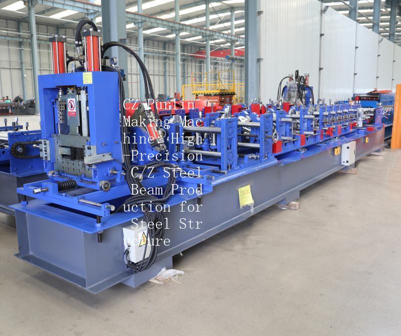 CZ Purlin Making Machine: High-Precision C/Z Steel Beam Production for Steel Structure