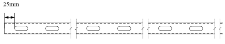 strut channel with punching