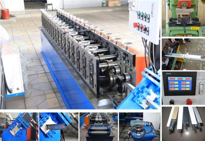 Various types of keel forming machine