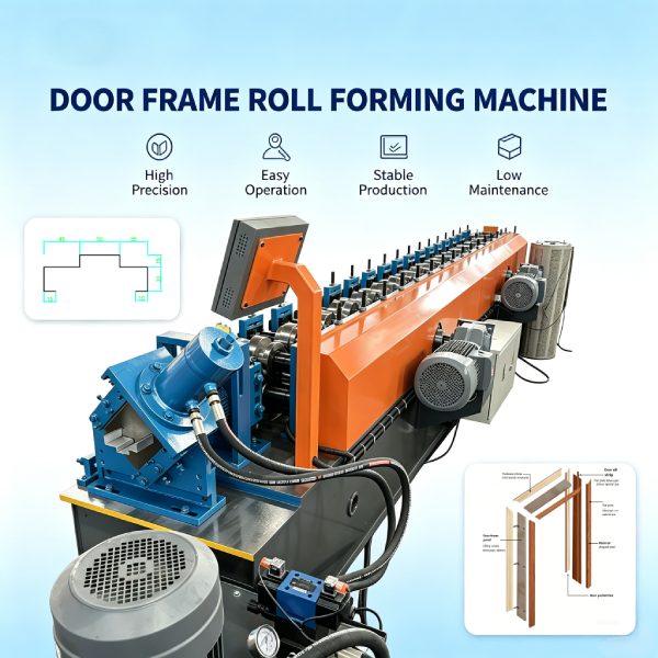 Door Frame Roll Forming Machine Provides Real Support and Protection for Building Entrances 2 Door Frame Roll Forming Machine