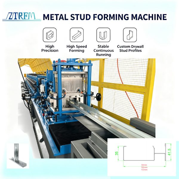 Metal Stud Forming Machine 2.0 for Middle East Construction Projects 8 Metal Stud Forming Machine