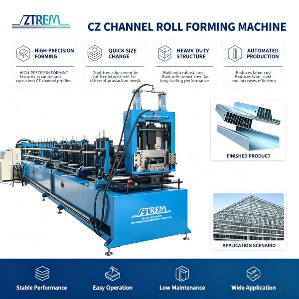 Liner Slitting Machine Turns Wide Coils into High Value Narrow Strips 15 CZ purlin roll forming machine