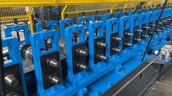 Metal Stud Forming Machine 2.0 for Middle East Construction Projects 14 The forming section of the Metal Stud Forming Machine