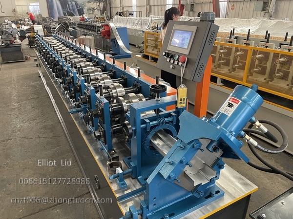 Door Frame Roll Forming Machine Provides Real Support and Protection for Building Entrances 11 The top view of the Door Frame Roll Forming Machine