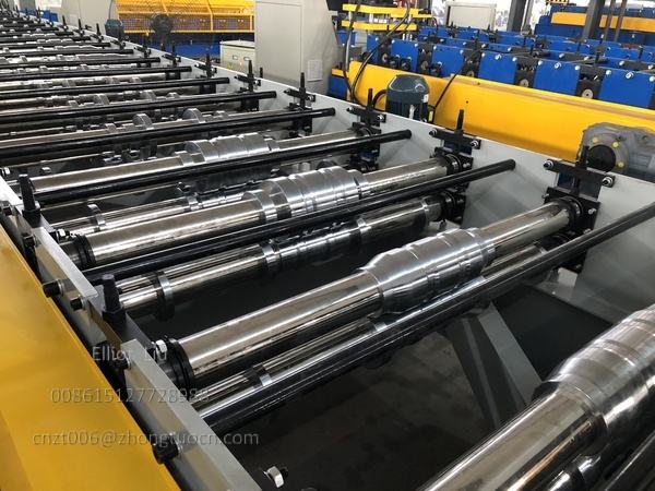 Tile Roof Making Machine 5 Key Advantages for Efficient Production 2 Rollers spacers adopt zinc treatment but not color paint