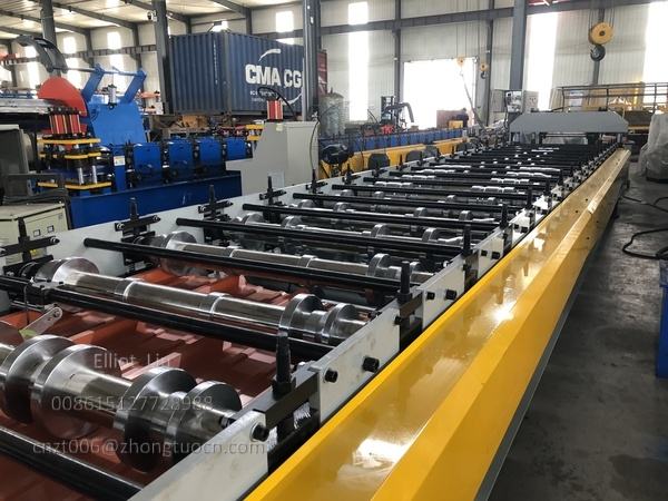 Tile Roof Making Machine 5 Key Advantages for Efficient Production 4 The frame of the Tile Roof Making Machine