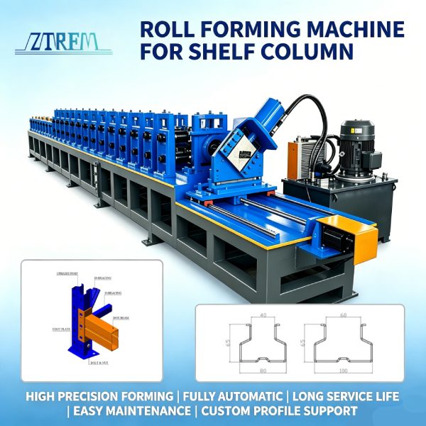 Liner Slitting Machine Turns Wide Coils into High Value Narrow Strips 14 Storage rack upright roll forming machine
