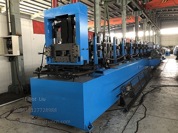 CZ Purlin Light Steel Keel Roll Forming Machine Operation Is Quite Simple 6 Overall display of the CZ Purlin Light Steel Keel Roll Forming Machine