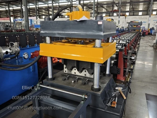 Guardrail Roll Forming Machine 6 Key Systems Production Process Explained 19 Guardrail roll forming machine cutting section