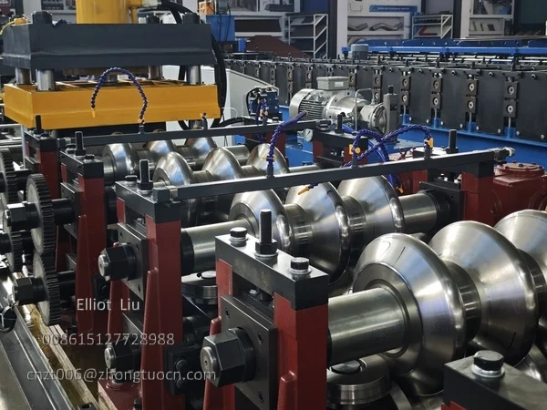 Guardrail Roll Forming Machine 6 Key Systems Production Process Explained 13 Details of the guardrail roll forming machine's rollers