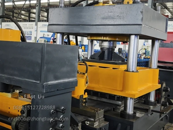 Guardrail Roll Forming Machine 6 Key Systems Production Process Explained 18 Guardrail roll forming machine - Punching section