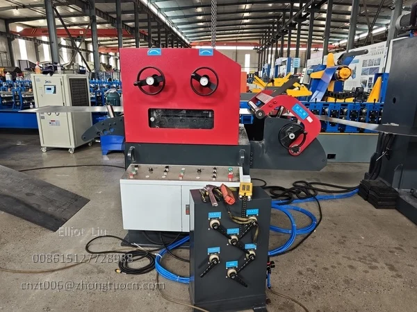 Guardrail Roll Forming Machine 6 Key Systems Production Process Explained 16 Guardrail roll forming machine - leveling section