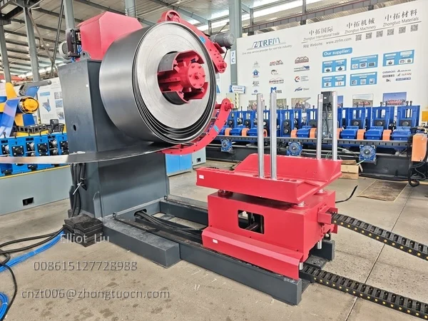 Guardrail Roll Forming Machine 6 Key Systems Production Process Explained 15 Uncoiler for guardrail roll forming machine