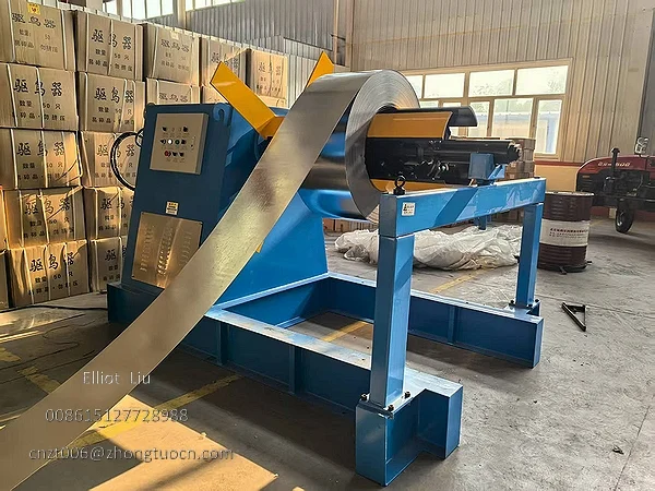Cable Tray Forming Machine - Unwinding Machine
