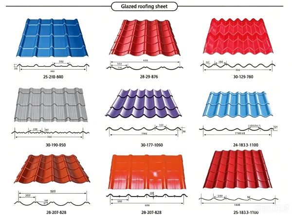 20 Roller Metal Roof Tile Press Machine Delivers Reliable Roofing Sheet Production 14 Other size charts