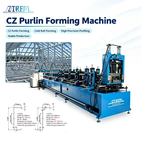C Z Purlin Forming Machine