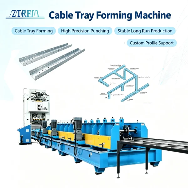 Products 2 Cable Tray Forming Machine