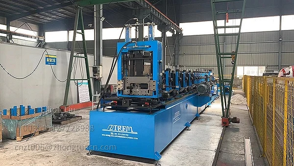 C Z Purlin Forming Machine - Forming and Cutting Section