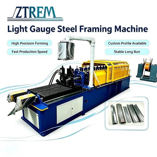 Products 8 Light Gauge Steel Framing Machine