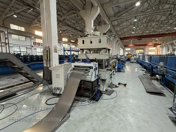 How to Turn a Steel Coil Into Quality Cable Trays With a Perforated Cable Tray Forming Machine 10 Perforated Cable Tray Forming Machine production line as a whole