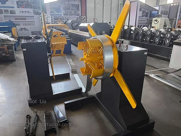 Different Sizes of Rollers on the Same Shaft - Two Rolling Machines on Display