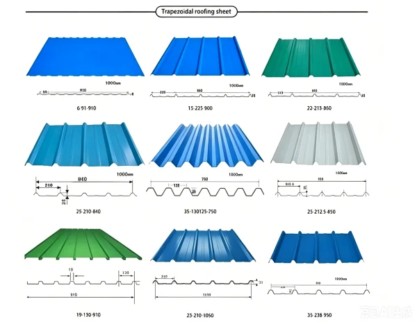 20 Roller Metal Roof Tile Press Machine Delivers Reliable Roofing Sheet Production 13 Other size charts
