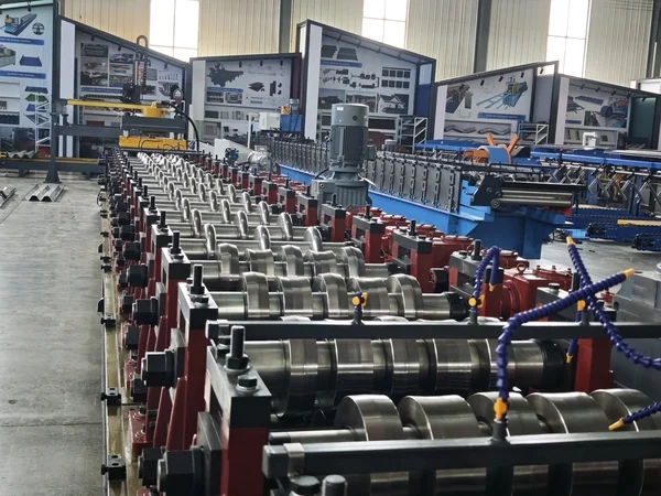 Road Guardrail Machine - Details of the Forming Section Road Guardrail Machine - Details of the Forming Section