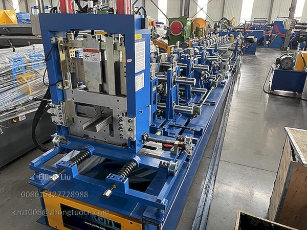 CZ Adjustable Purlin Rolling Forming Machine - C Z Plate Forming Machine with Adjustable Design