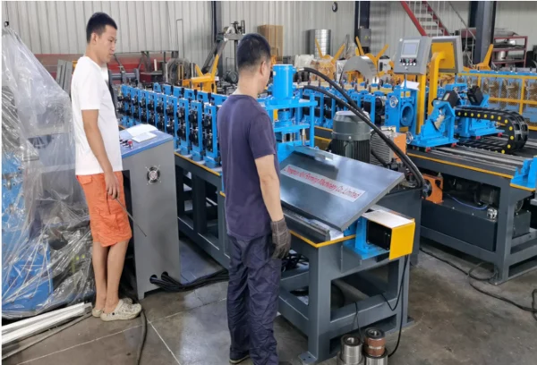 Bridging Bar Roll Forming Machine - Currently in operation