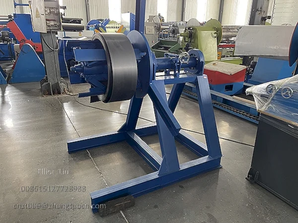 CZ Changeable Purlin Roll Forming Machine 80 to 300mm Flexible Product - decoiler System