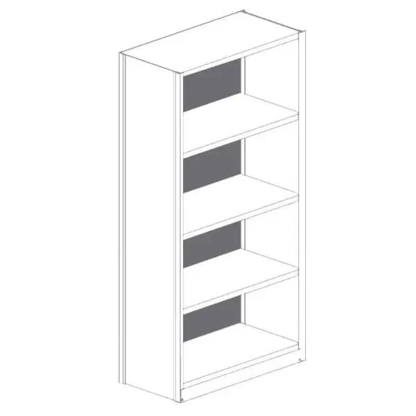 Shelf System Back Panel Shelf System Back Panel