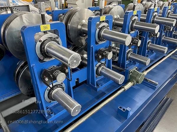 CZ Adjustable Purlin Roll Forming Machine - Detailed pictures of the adjustment part