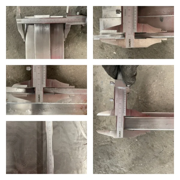 Steel Door Frame Roll Forming Machine - Finished Product Display Picture Steel Door Frame Roll Forming Machine - Finished Product Display Picture