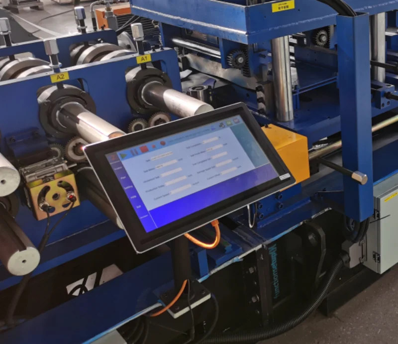 Automatic C/Z Purlin Roll Forming Machine -Control Panel