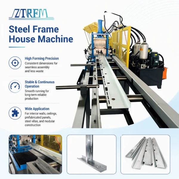 Steel Frame House Machine