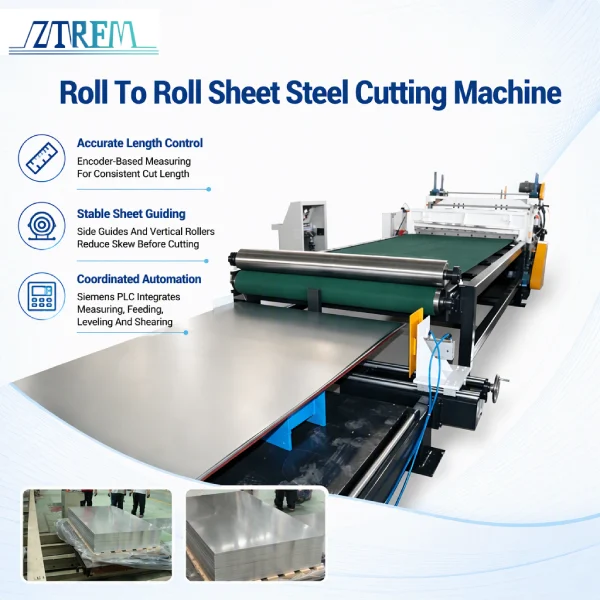 Aluminum Coil Cut to Length Machine