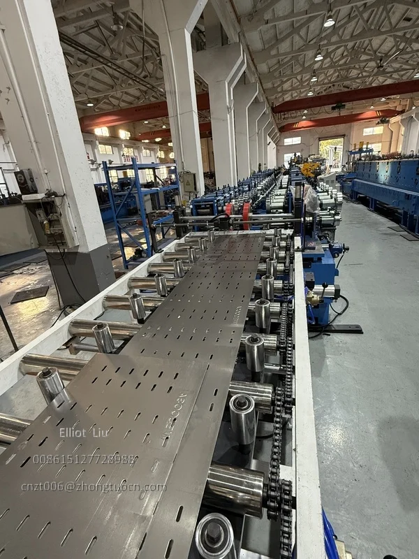 Perforated Cable Tray Machine - Forming Section Perforated Cable Tray Machine - Forming Section