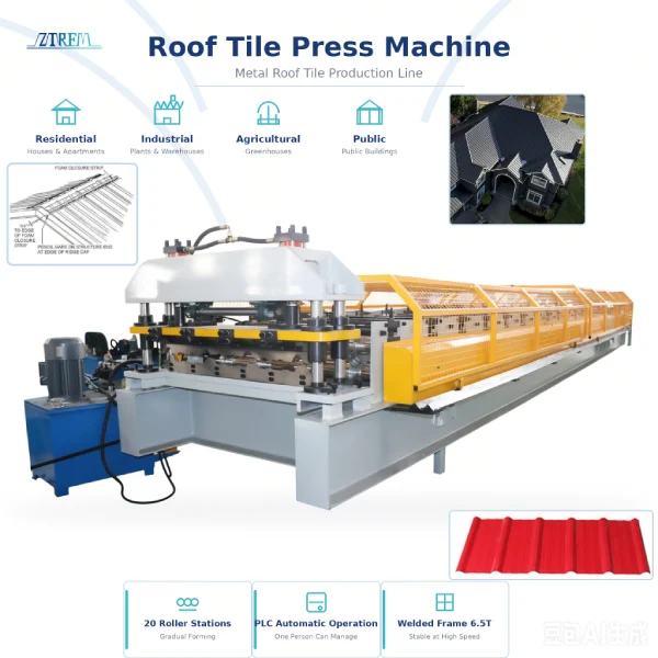 Products 4 Roof Tile Press Machine