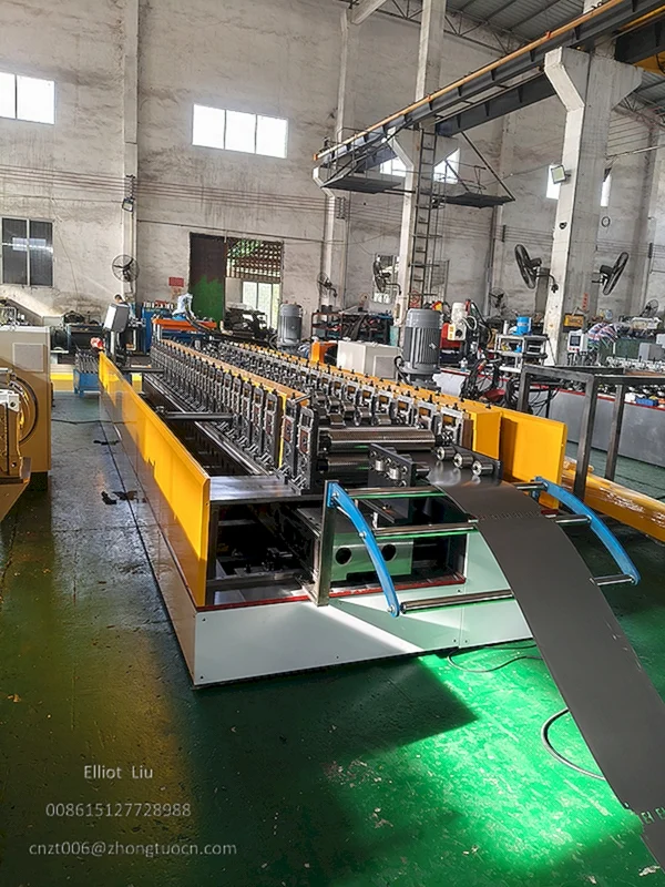 Shelf System Back Panel Roll Forming Machine-Roll forming Shelf System Back Panel Roll Forming Machine-Roll forming