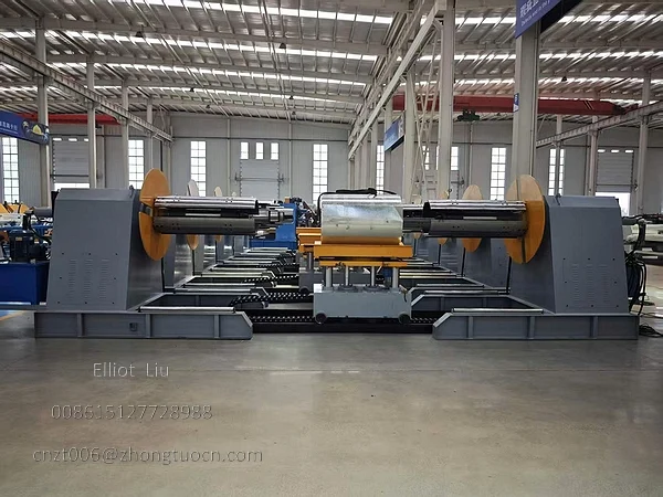 Mandrel Steel Coil Decoiler - Overall Layout Mandrel Steel Coil Decoiler - Overall Layout